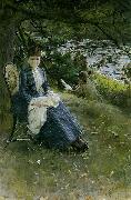 Anders Zorn In Scotland (Mrs. Symons) France oil painting artist